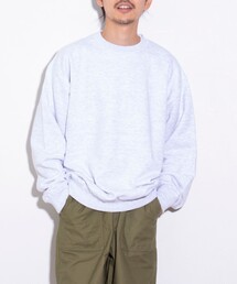 GLOSTER | 【限定展開】【GLOSTER/グロスター】ベーシック  クルーネックスウェット プルオーバー 裏パイル(スウェット)