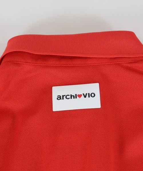 archivio(アルチビオ)の「<LADIES>長袖ポロシャツ 2023年秋冬(ポロシャツ・レディース・ブラウン/ブラック/ホワイト/レッド・S/M/L)」の14枚目の写真