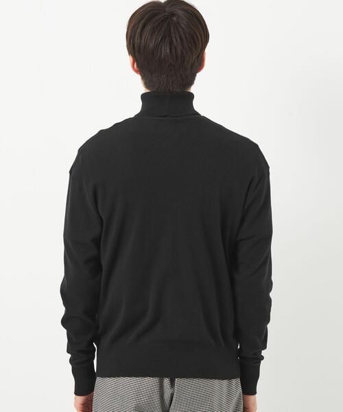 green label relaxing（グリーンレーベルリラクシング）の「＜gicipi＞TIGRE タートルネック ニットソー（ニット/セーター・メンズ・ネイビー/ベージュ/ホワイト・M/L/XL）」の14枚目の写真