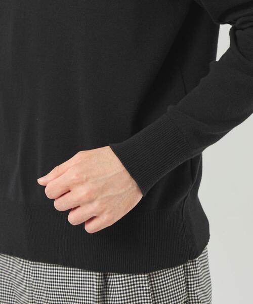 green label relaxing（グリーンレーベルリラクシング）の「＜gicipi＞TIGRE タートルネック ニットソー（ニット/セーター・メンズ・ネイビー/ベージュ/ホワイト・M/L/XL）」の16枚目の写真