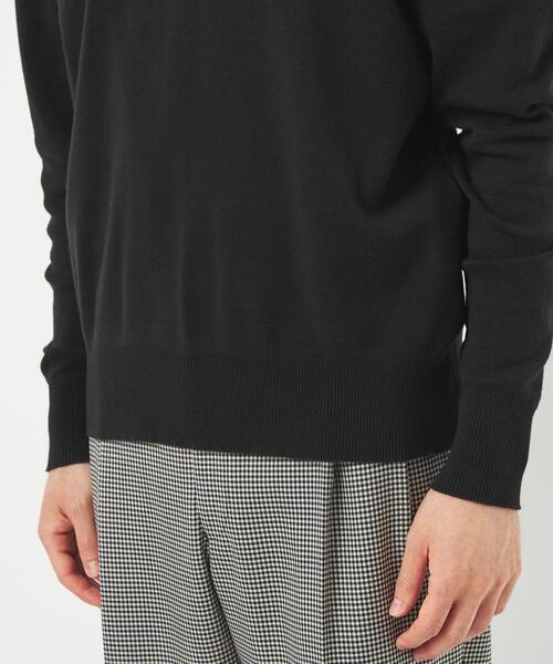 green label relaxing（グリーンレーベルリラクシング）の「＜gicipi＞TIGRE タートルネック ニットソー（ニット/セーター・メンズ・ネイビー/ベージュ/ホワイト・M/L/XL）」の17枚目の写真