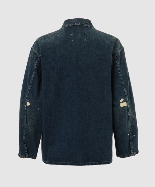 Maison Margiela(メゾンマルジェラ)の「Long-sleeved Shirt(その他トップス・メンズ・ブルー・41/40)」の2枚目の写真