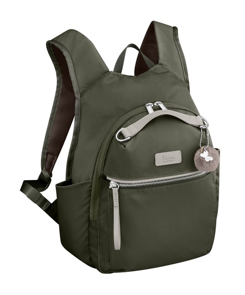 Kanana project(カナナプロジェクト)の「Kanana project リュックサック PJ-15 No.17373(バックパック/リュック・レディース・ブラック/グレイッシュベージュ/ブラウン系その他/オレンジ/カーキ・FREE)」の4枚目の写真