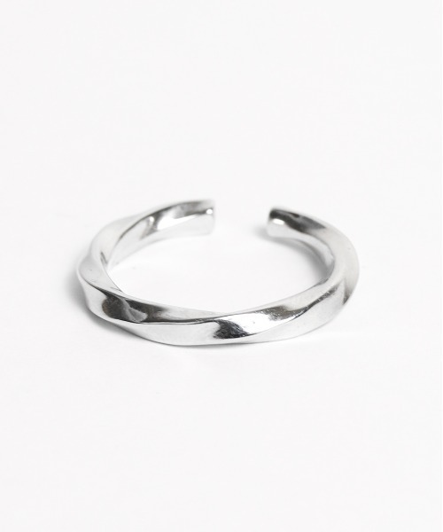 sunny branch(サニーブランチ)の「★sterling silver★ フリーサイズ ツイストリング(リング・レディース・ゴールド/シルバー・FREE)」の4枚目の写真