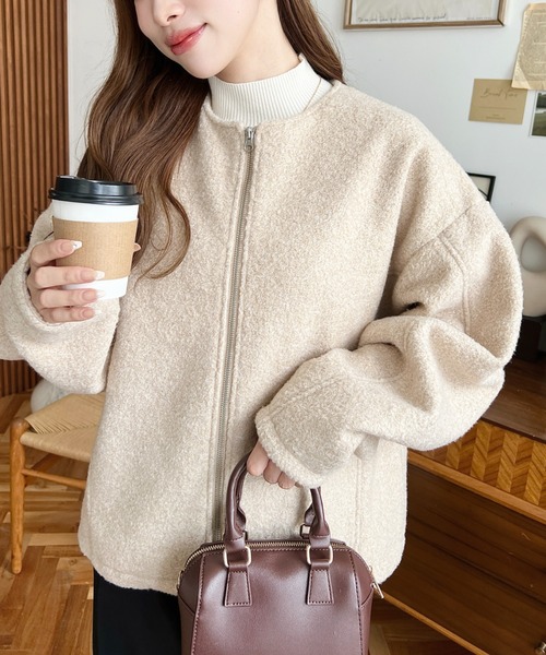 moment+（モーメントプラス）の「フェイクリングウールノー