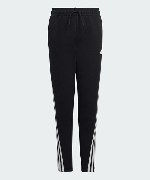adidas（アディダス）の「フューチャーアイコン スリーストライプス アンクルパンツ / アディダス adidas（その他パンツ・キッズ・パープル/ブラック・150/160/130/140）」の4枚目の写真