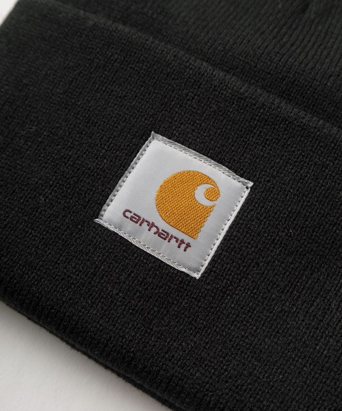 Carhartt WIP(カーハートダブリューアイピー)の「【Carhartt/カーハート】アクリル ワッチキャップ/WIP ACRYLIC WATCH HAT /ニット帽(ニットキャップ/ビーニー・メンズ・ライトブラウン/アイボリー/ブラック/ダークオリーブ・FREE)」の12枚目の写真