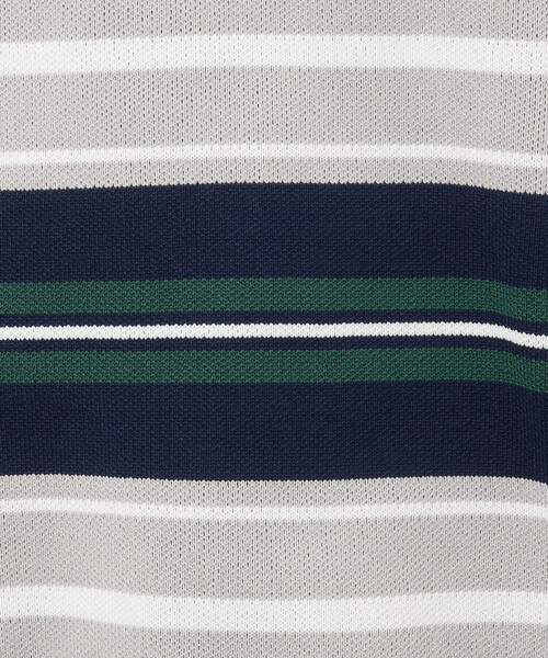 ONIGIRI(オニギリ)の「ボーダーニット プルオーバー(ニット/セーター・レディース・ネイビー/ベージュ・FREE)」の16枚目の写真