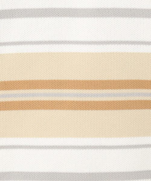 ONIGIRI(オニギリ)の「ボーダーニット プルオーバー(ニット/セーター・レディース・ネイビー/ベージュ・FREE)」の17枚目の写真