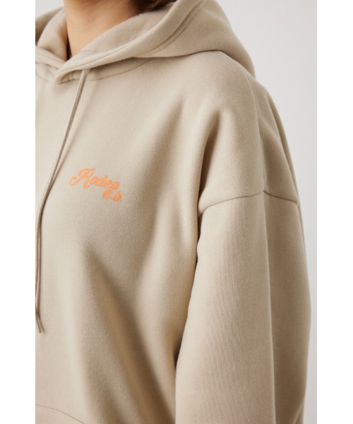 RODEO CROWNS WIDE BOWL（ロデオクラウンズワイドボウル）の「パッチプリントスウェットパーカー（パーカー・レディース・ブラック/ライトベージュ/ライトパープル/ライトブルー・FREE）」の22枚目の写真