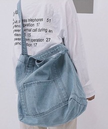 Coo+i（クーイ）の「デニム2wayトートバッグ（トートバッグ）」