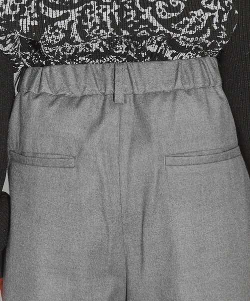 tk.TAKEO KIKUCHI（ティーケータケオキクチ）の「◆エクストラワイドスラックス（その他パンツ・レディース・グレー系4/ブラック・66）」の9枚目の写真