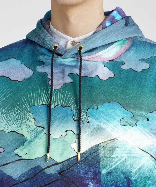 Paul Smith　フローラルパーカー Paul Smith パーカー Big Flower” パーカ / 233508 539Y メンズ