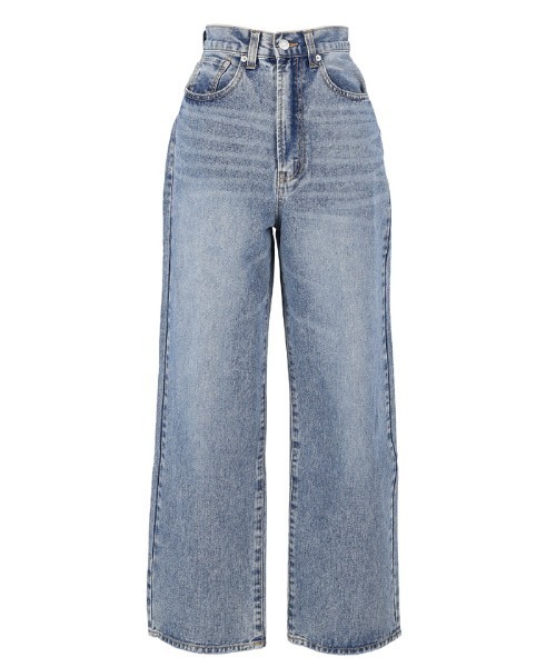 coca（coca）（コカ）の「ハイウエストデニムパンツ（デニムパンツ・レディース・ブルー・M/L）」の11枚目の写真