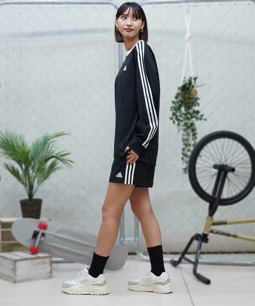 adidas（アディダス）の「adidas/アディダス ショートパンツ ユーティリティ セットアップ対応 ナイロン ETT58（その他パンツ・レディース・ブラック・XL/L/M）」の7枚目の写真