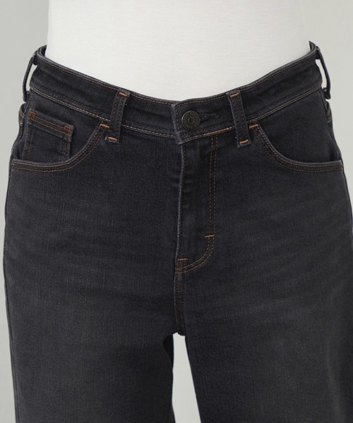 C17（シーセブンティーン）の「C17 ワイドデニムパンツ（デニムパンツ・レディース・インディゴブルー/ダークインディゴブルー/ライトインディゴブルー/ブラック系その他/ブルー系その他/ブルー/ブラック/ブラック系その他2/ブラック系その他3・30/31/28/29/27/26）」の14枚目の写真