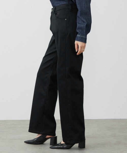 C17（シーセブンティーン）の「C17 ワイドデニムパンツ（デニムパンツ・レディース・インディゴブルー/ダークインディゴブルー/ライトインディゴブルー/ブラック系その他/ブルー系その他/ブルー/ブラック/ブラック系その他2/ブラック系その他3・30/31/28/29/27/26）」の19枚目の写真