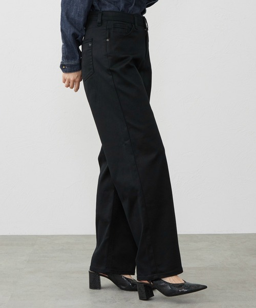 C17（シーセブンティーン）の「C17 ワイドデニムパンツ（デニムパンツ・レディース・インディゴブルー/ダークインディゴブルー/ライトインディゴブルー/ブラック系その他/ブルー系その他/ブルー/ブラック/ブラック系その他2/ブラック系その他3・30/31/28/29/27/26）」の20枚目の写真