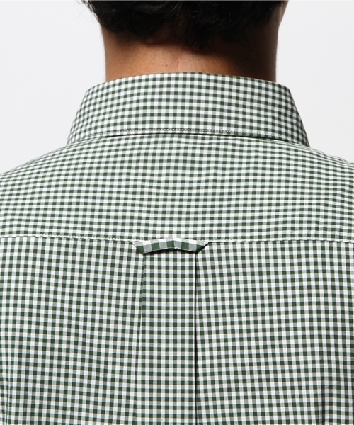 NANO universe（ナノユニバース）の「:ギンガム SH（シャツ/ブラウス・メンズ・グリーン/ラベンダー/ブルー/ネイビー・40/44/46/42）」の12枚目の写真