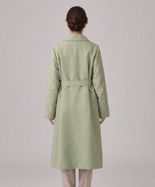 DRESKIP（ドレスキップ）の「◆【防花粉/撥水】ベーシック Aライン トレンチコート【CIRCRIC】（トレンチコート・レディース・ブラック/ライトグリーン/ライトベージュ・02/03/04）」の11枚目の写真