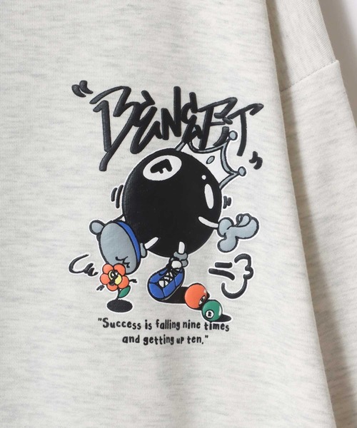 SITRY(シトリー)の「Foam Print Sweat Hoodie/発泡バックプリント オーバーサイズ 裏毛 スウェット フーディー フルジップパーカー(パーカー・メンズ・ブラック/アッシュグレー・M/L)」の7枚目の写真