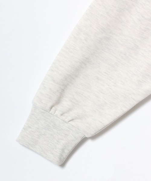 SITRY(シトリー)の「Foam Print Sweat Hoodie/発泡バックプリント オーバーサイズ 裏毛 スウェット フーディー フルジップパーカー(パーカー・メンズ・ブラック/アッシュグレー・M/L)」の11枚目の写真