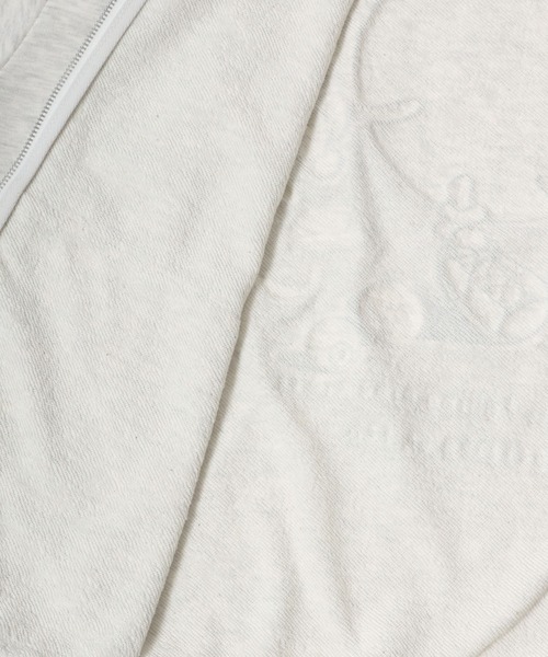 SITRY(シトリー)の「Foam Print Sweat Hoodie/発泡バックプリント オーバーサイズ 裏毛 スウェット フーディー フルジップパーカー(パーカー・メンズ・ブラック/アッシュグレー・M/L)」の12枚目の写真