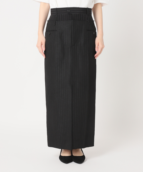 JANE SMITH / JOHN SMITH(ジェーンスミスジョンスミス)の「【JANE SMITH/ジェーンスミス】RAYON LINEN COMBINATION SK:スカート(スカート・レディース・ブラック/ベージュ・38/36)」の14枚目の写真
