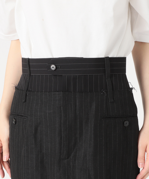 JANE SMITH / JOHN SMITH(ジェーンスミスジョンスミス)の「【JANE SMITH/ジェーンスミス】RAYON LINEN COMBINATION SK:スカート(スカート・レディース・ブラック/ベージュ・38/36)」の18枚目の写真