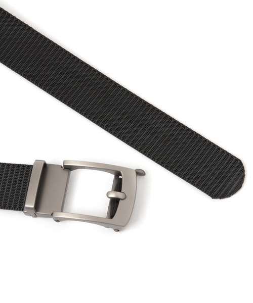 LAKOLE（ラコレ）の「ピンレススライドベルト / 994070（ベルト・メンズ・ブラック/その他1・FREE）」の3枚目の写真