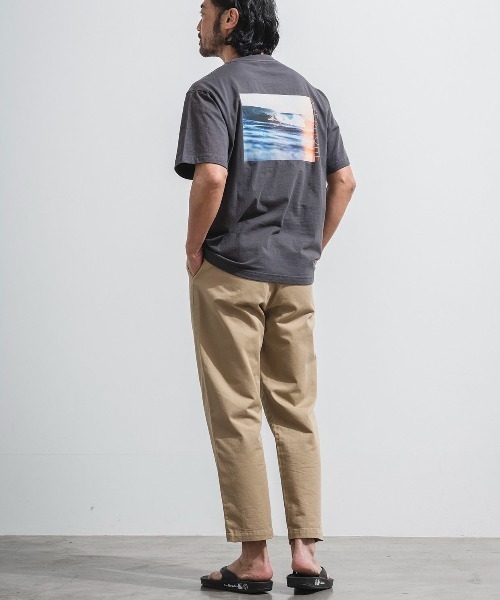 OFFSHORE(オフショア)の「【コラボ企画】OS×U-SKE GOING OFF PHOTO TEE/オフショア×U-SKE フォトティ(Tシャツ/カットソー・メンズ・ブラック/ホワイト/オレンジ・M/L/XL/S)」の9枚目の写真