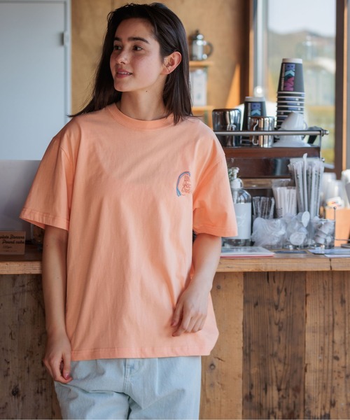 OFFSHORE(オフショア)の「【コラボ企画】OS×U-SKE GOING OFF PHOTO TEE/オフショア×U-SKE フォトティ(Tシャツ/カットソー・メンズ・ブラック/ホワイト/オレンジ・M/L/XL/S)」の13枚目の写真