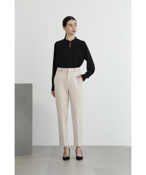 JILL STUART（ジルスチュアート）の「◆フロントタックジョーゼットブラウス（シャツ/ブラウス・レディース・ホワイト/ブラック・MEDIUM/SMALL）」の19枚目の写真