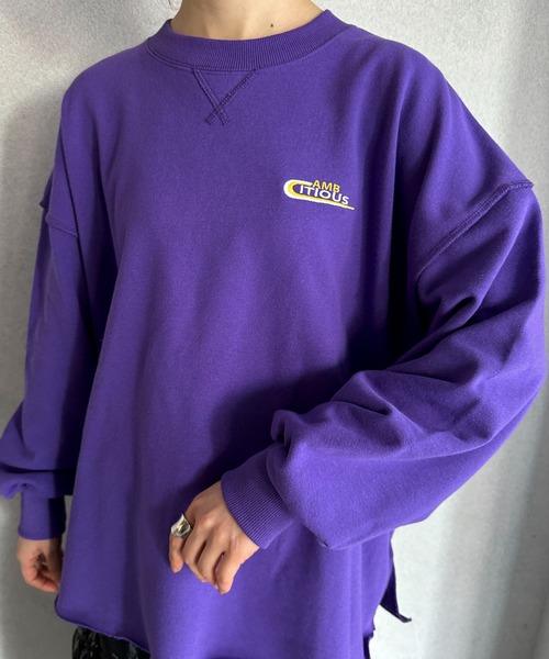 feepur by saya（フェピュールバイサヤ）の「AMB刺繍ロゴスウェット