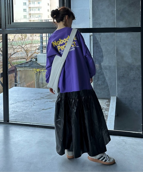 feepur by saya（フェピュールバイサヤ）の「AMB刺繍ロゴスウェット