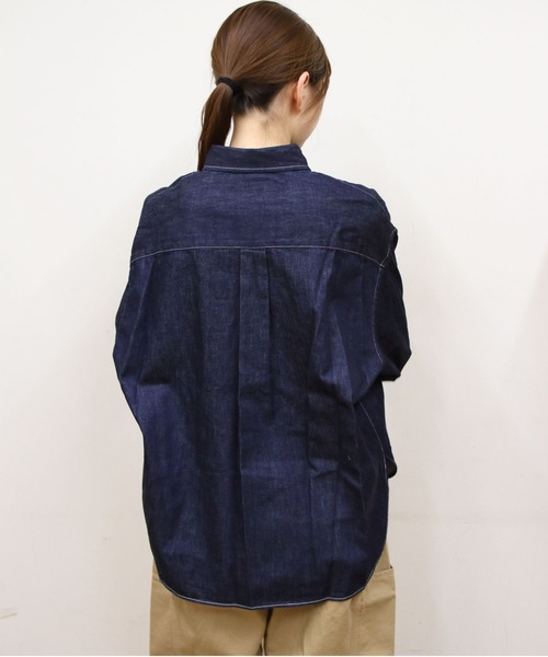 GYMPHLEX/ジムフレックス ショートデニム ボタンダウンシャツ SHORT