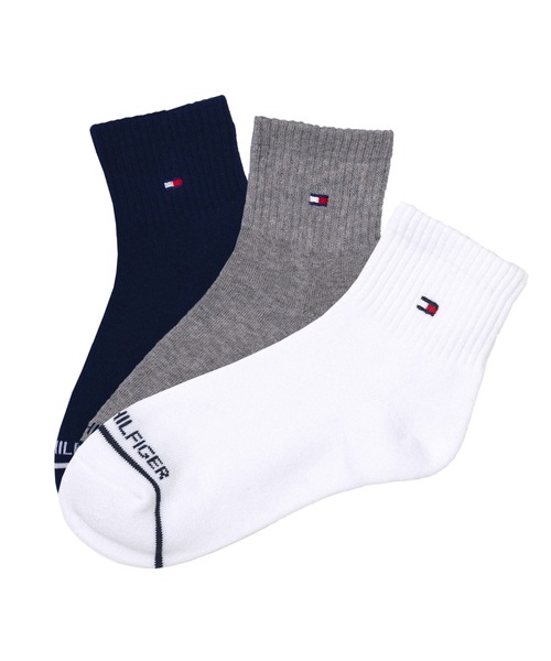 TOMMY HILFIGER（トミーヒルフィガー）の「TOMMY HILFIGER/トミーヒルフィガー ブランド ロゴ 抗菌防臭 足底パイル 靴下 ショートソックス クォーターソックス 3足セット 23cm 24cm 25cm 26cm 27cm（ソックス/靴下・メンズ・その他1/その他3/その他2/その他5/ブラック/その他6/その他4/ブラック系2/その他8/その他7/その他9/ホワイト系1/ホワイト/その他10・25～27cm/23～25cm）」の7枚目の写真