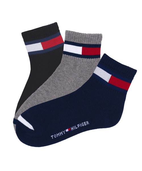 TOMMY HILFIGER（トミーヒルフィガー）の「TOMMY HILFIGER/トミーヒルフィガー ブランド ロゴ 抗菌防臭 足底パイル 靴下 ショートソックス クォーターソックス 3足セット 23cm 24cm 25cm 26cm 27cm（ソックス/靴下・メンズ・その他1/その他3/その他2/その他5/ブラック/その他6/その他4/ブラック系2/その他8/その他7/その他9/ホワイト系1/ホワイト/その他10・25～27cm/23～25cm）」の8枚目の写真