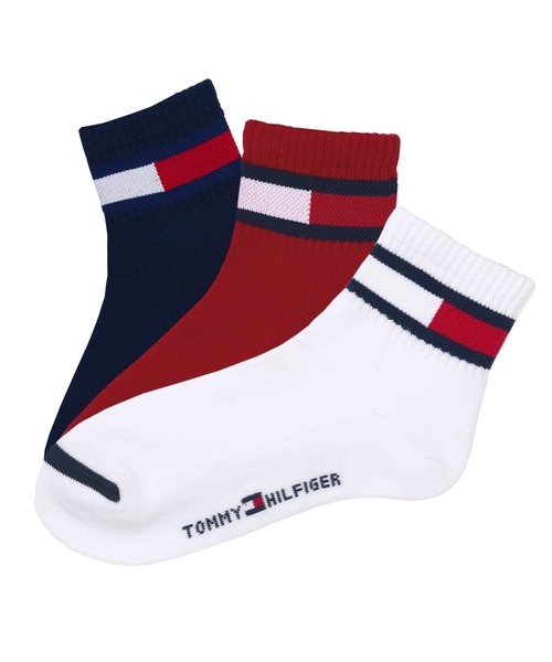 TOMMY HILFIGER（トミーヒルフィガー）の「TOMMY HILFIGER/トミーヒルフィガー ブランド ロゴ 抗菌防臭 足底パイル 靴下 ショートソックス クォーターソックス 3足セット 23cm 24cm 25cm 26cm 27cm（ソックス/靴下・メンズ・その他1/その他3/その他2/その他5/ブラック/その他6/その他4/ブラック系2/その他8/その他7/その他9/ホワイト系1/ホワイト/その他10・25～27cm/23～25cm）」の9枚目の写真
