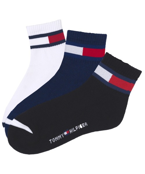 TOMMY HILFIGER（トミーヒルフィガー）の「TOMMY HILFIGER/トミーヒルフィガー ブランド ロゴ 抗菌防臭 足底パイル 靴下 ショートソックス クォーターソックス 3足セット 23cm 24cm 25cm 26cm 27cm（ソックス/靴下・メンズ・その他1/その他3/その他2/その他5/ブラック/その他6/その他4/ブラック系2/その他8/その他7/その他9/ホワイト系1/ホワイト/その他10・25～27cm/23～25cm）」の14枚目の写真