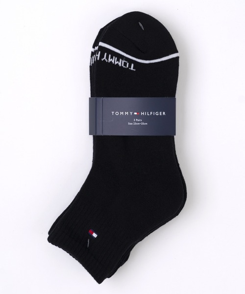 TOMMY HILFIGER（トミーヒルフィガー）の「TOMMY HILFIGER/トミーヒルフィガー ブランド ロゴ 抗菌防臭 足底パイル 靴下 ショートソックス クォーターソックス 3足セット 23cm 24cm 25cm 26cm 27cm（ソックス/靴下・メンズ・その他1/その他3/その他2/その他5/ブラック/その他6/その他4/ブラック系2/その他8/その他7/その他9/ホワイト系1/ホワイト/その他10・25～27cm/23～25cm）」の15枚目の写真