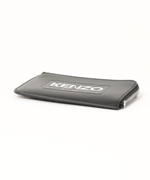 KENZO(ケンゾー)の「'KENZO Emboss' レザー ジップ カードホルダー(その他小物・レディース・ブラック系その他・ONE SIZE)」の3枚目の写真