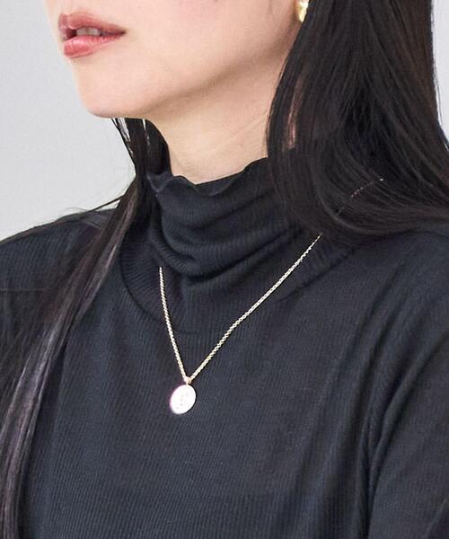 coen（コーエン）の「メローリブシアータートル（Tシャツ/カットソー・レディース・ブラック/コバルトブルー/オフホワイト・M/L）」の8枚目の写真