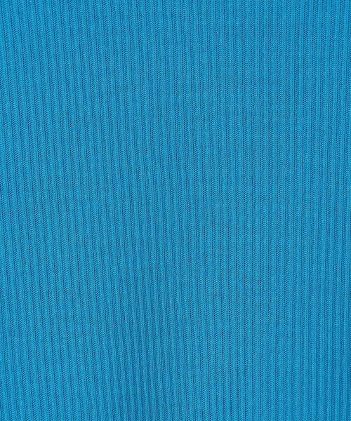 coen（コーエン）の「メローリブシアータートル（Tシャツ/カットソー・レディース・ブラック/コバルトブルー/オフホワイト・M/L）」の17枚目の写真