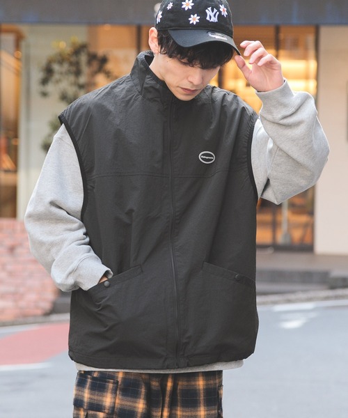 Ridingmania(ライディングマニア)の「【Ridingmania】ナイロン/ワッペンウォームアップミリタリーベスト(ベスト・メンズ・ライトグレー/ブラック/ブラウン系その他・MEDIUM/LARGE)」の15枚目の写真