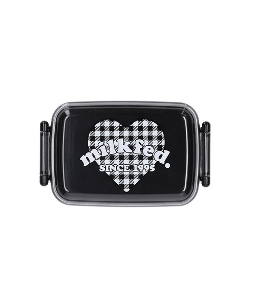 MILKFED.(ミルクフェド)の「GINGHAM LUNCH BOX(お弁当箱・レディース・レッド/ブラック・ONE SIZE)」の3枚目の写真