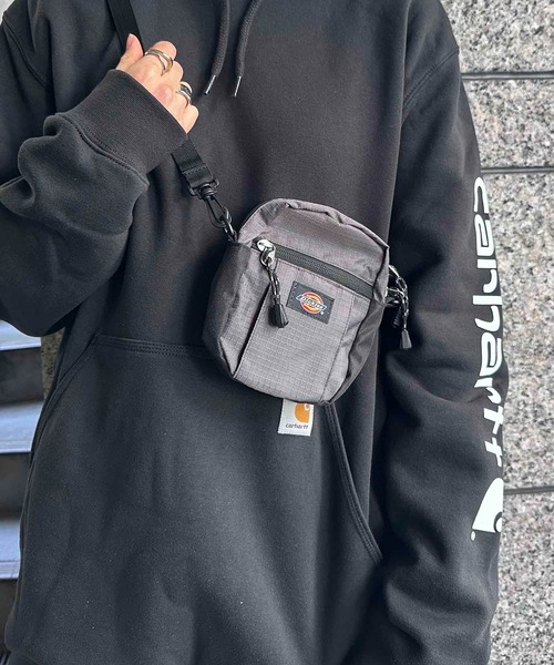 Dickies(ディッキーズ)の「DICKIES / DK RIPSTOP MT QUICK SHOULDER / 80313100(ショルダーバッグ・レディース・チャコールグレー/カーキ/パープル/ブラック・ONESIZE)」の3枚目の写真