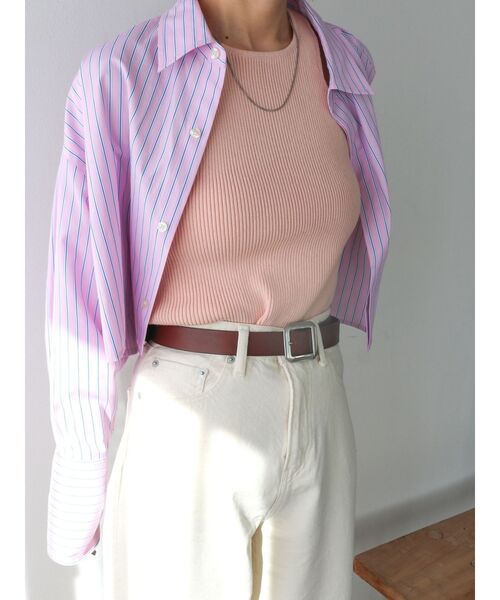 Ungrid(アングリッド)の「レザーロングベルト(ベルト・レディース・ブラウン/ブラック・FREE)」の2枚目の写真