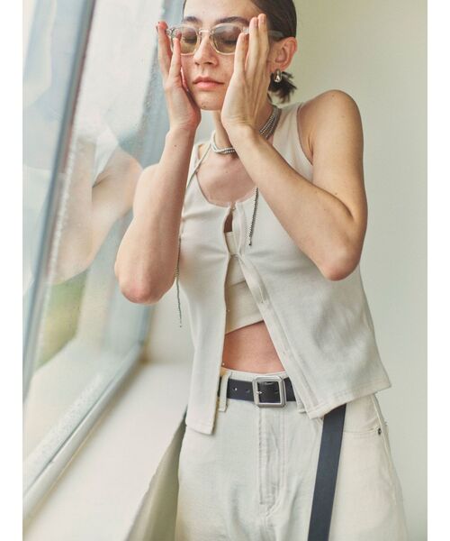 Ungrid(アングリッド)の「レザーロングベルト(ベルト・レディース・ブラウン/ブラック・FREE)」の3枚目の写真