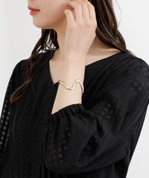 KATHARINE ROSS | 【KATHARINE ROSS】ウェーブメタルバングル(バングル/リストバンド)